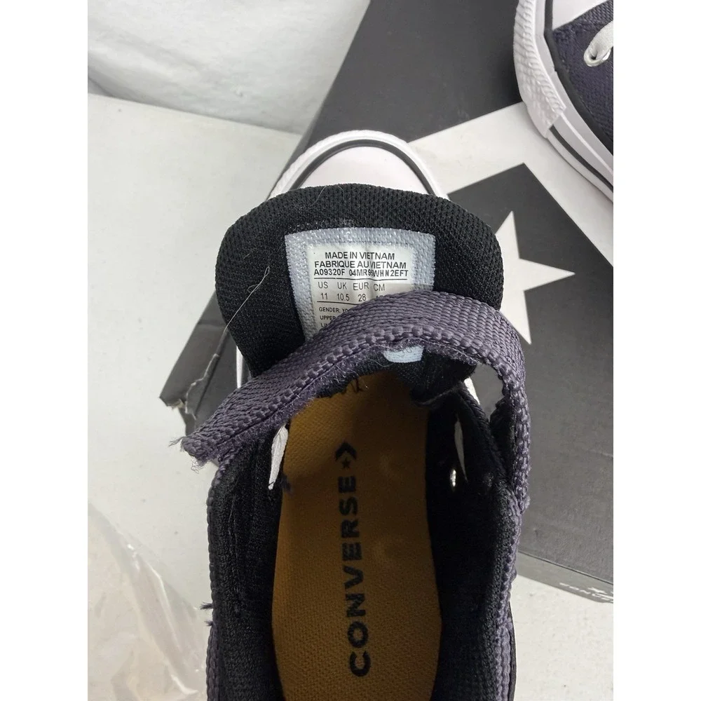 Converse Size Youth 11 CTAS Malden Street Sneakers Shadow Purple Mid Top A09320F